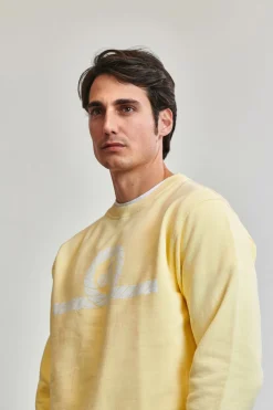 Amarras Sudadera Cerdeña Amarillo Clearance