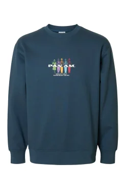 Selected Sudadera colaboración con PANAM Blanco Best