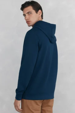 Pedro del Hierro Sudadera con capucha Azul Sale