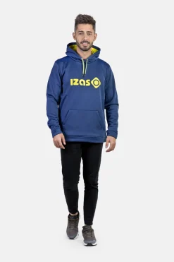 Izas Sudadera con capucha azul New