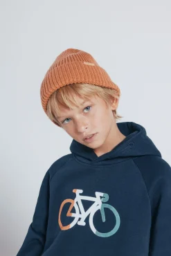 Springfield Kids Sudadera con capucha bici niño azul Best