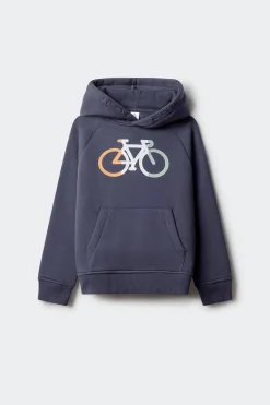 Springfield Kids Sudadera con capucha bici niño azul Best