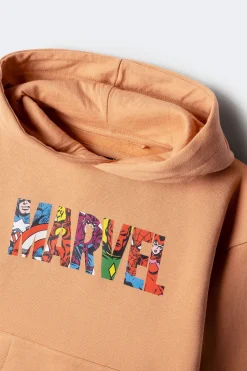 Springfield Kids Sudadera con capucha marvel niño naranja Discount