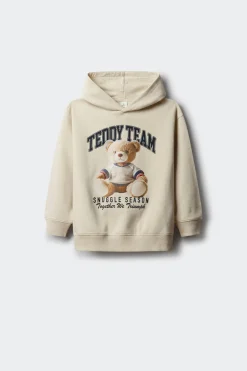 Springfield Kids Sudadera con capucha osito niña estampado Online