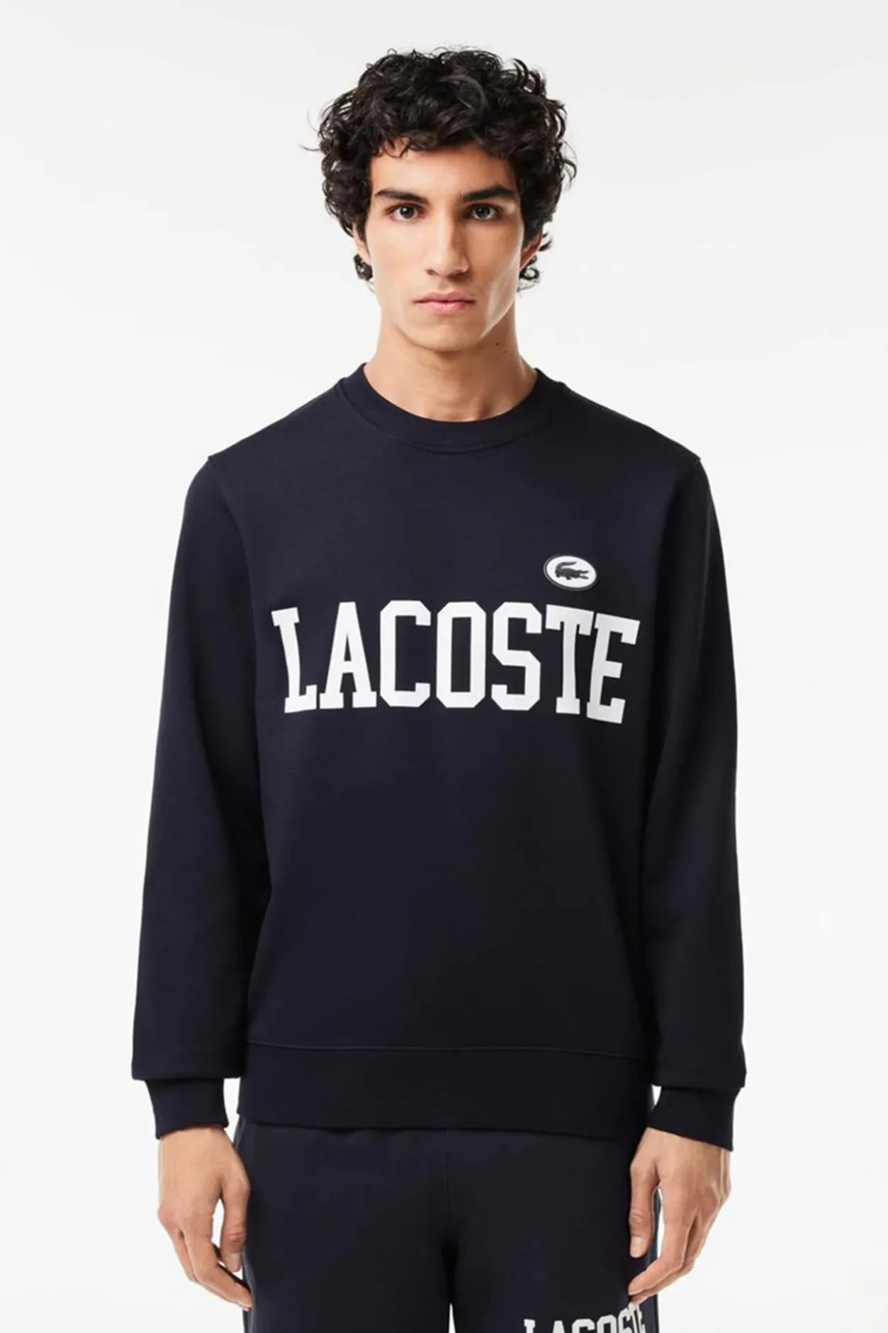 Lacoste Sudadera con logotipo Azul marino Hot