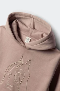 Springfield Kids Sudadera cordón caballo niña rosa Best