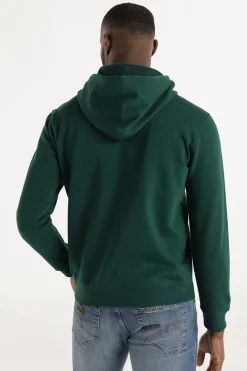 Lois Sudadera Cremallera verde Discount