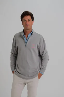 Cloking Sudadera Cremallera Club Gris Clearance