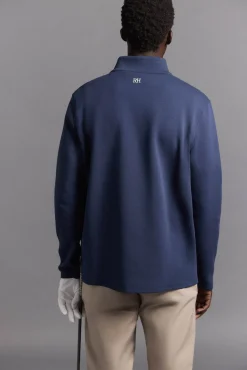 Pedro del Hierro Sudadera cremallera golf Azul Clearance