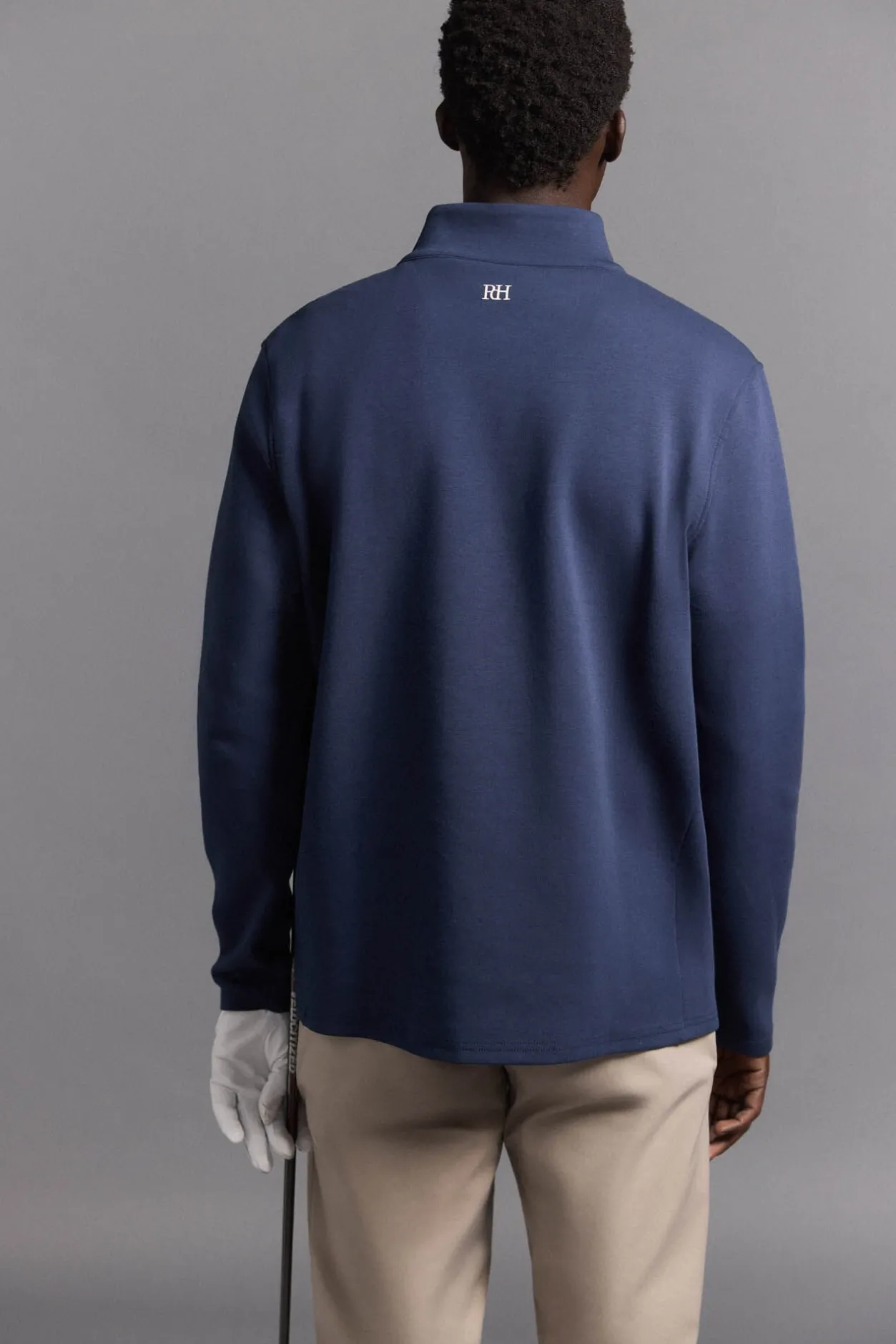 Pedro del Hierro Sudadera cremallera golf Azul Clearance