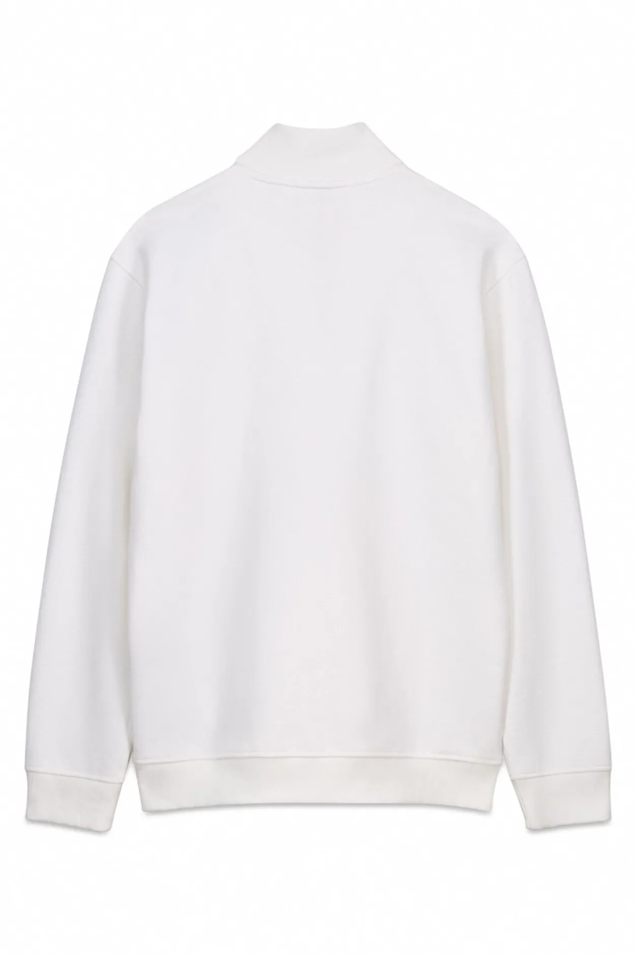 OOTO Sudadera cuello cremallera Blanco Outlet