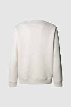 Pepe Jeans Sudadera Cuello Redondo Con Logo marfil Online