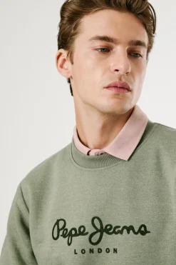 Pepe Jeans Sudadera Cuello Redondo Con Logo estampado Outlet