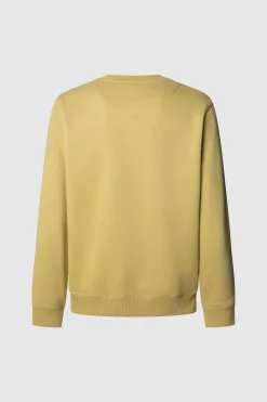 Pepe Jeans Sudadera Cuello Redondo Con Logo amarillo