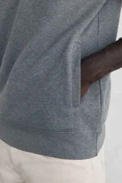 Pedro del Hierro Sudadera cuello semicisne Gris New