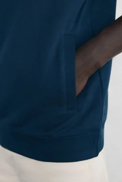 Pedro del Hierro Sudadera cuello semicisne Azul Online