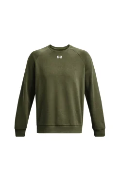 Under Armour Sudadera de algodón de hombre kaki Online