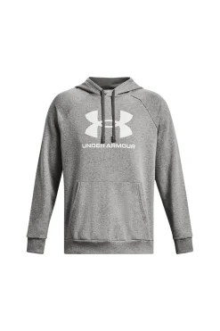 Under Armour Sudadera de algodón de hombre gris Sale
