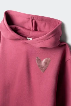 Springfield Kids Sudadera GOOD MOOD niña rosa Outlet