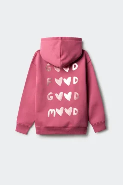 Springfield Kids Sudadera GOOD MOOD niña rosa Outlet