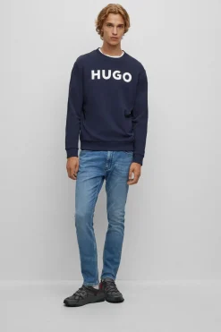 HUGO Sudadera logo Azul oscuro Best