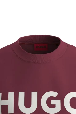 HUGO Sudadera logo Vino Discount