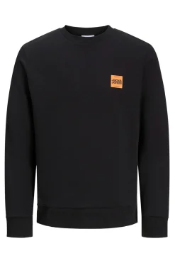 Jack & Jones Sudadera logo contraste negro Hot