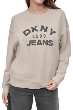 DKNY Sudadera logo kaki