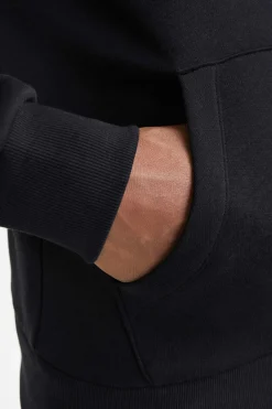 Jack & Jones Sudadera logo frontal negro Clearance