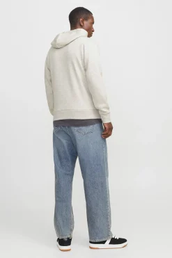 Jack & Jones Sudadera logo frontal blanco Hot