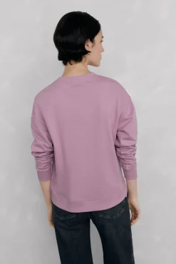 Pedro del Hierro Sudadera logo pedreria Morado Outlet
