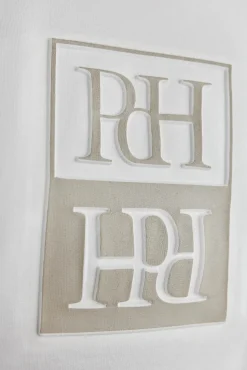 Pedro del Hierro Sudadera logo relieve Blanco Outlet