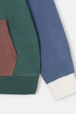 Silbon Sudadera media cremallera Verde Clearance