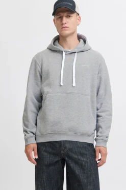 Jack & Jones Sudadera minimalista gris Best