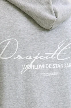 Jack & Jones Sudadera minimalista gris Best