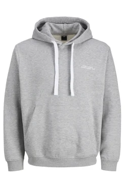 Jack & Jones Sudadera minimalista gris Best