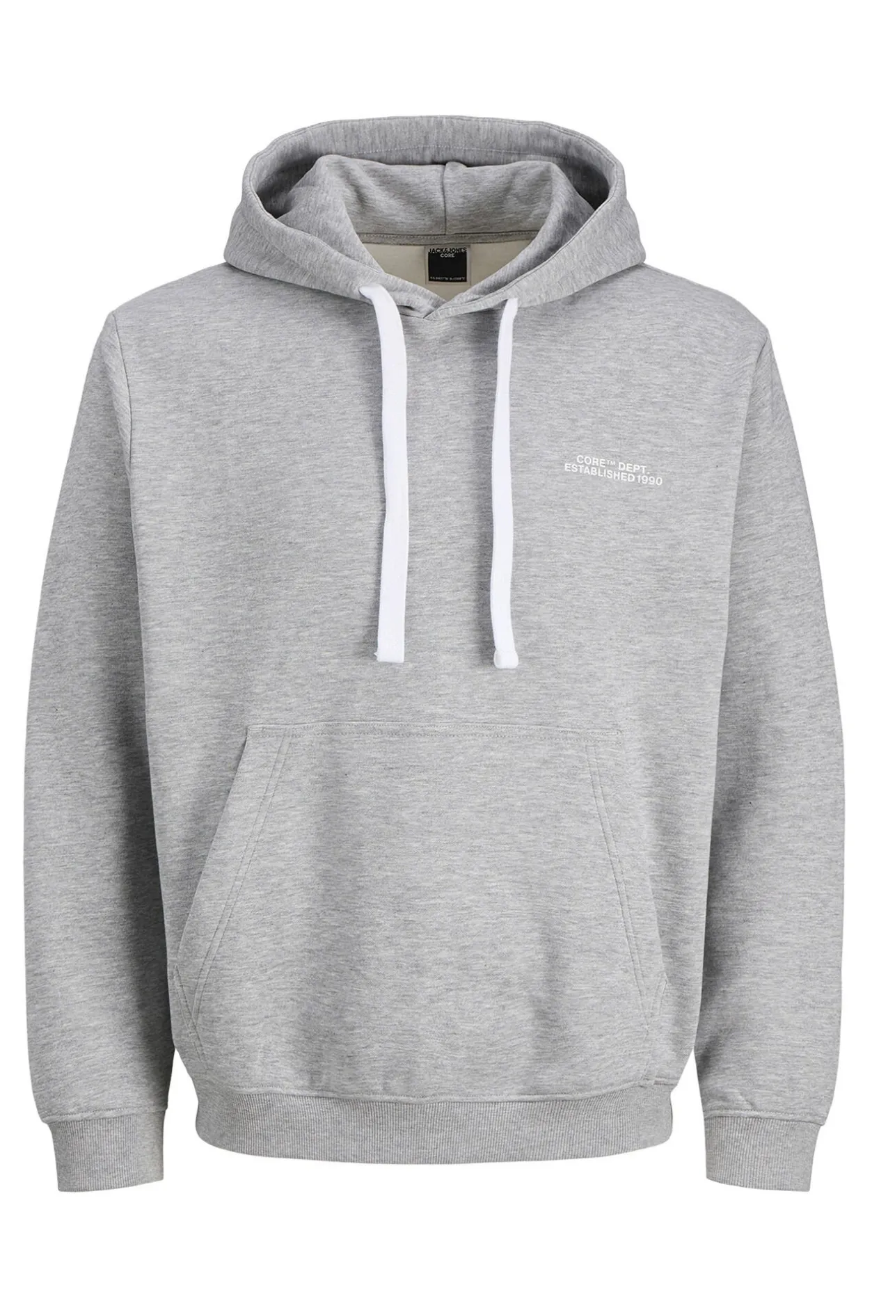 Jack & Jones Sudadera minimalista gris Best