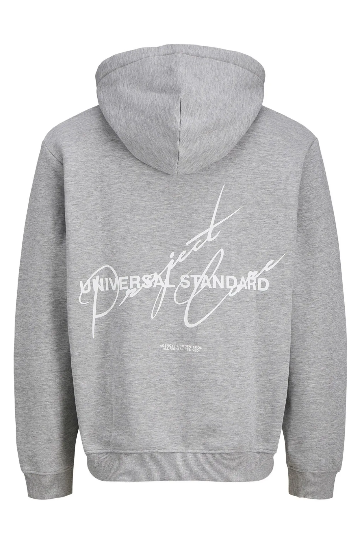 Jack & Jones Sudadera minimalista gris Best