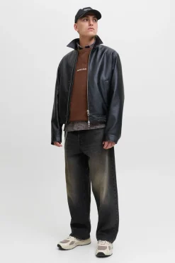 Jack & Jones Sudadera original studio marr&oacute;n Clearance