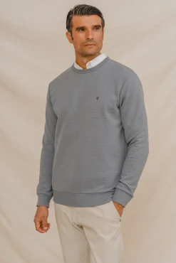 Celopman Sudadera Ottoman azul Outlet