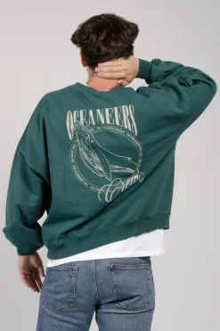 Amarras Sudadera Pier17 Verde Hot