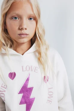 Springfield Kids Sudadera rayo niña. blanco Sale