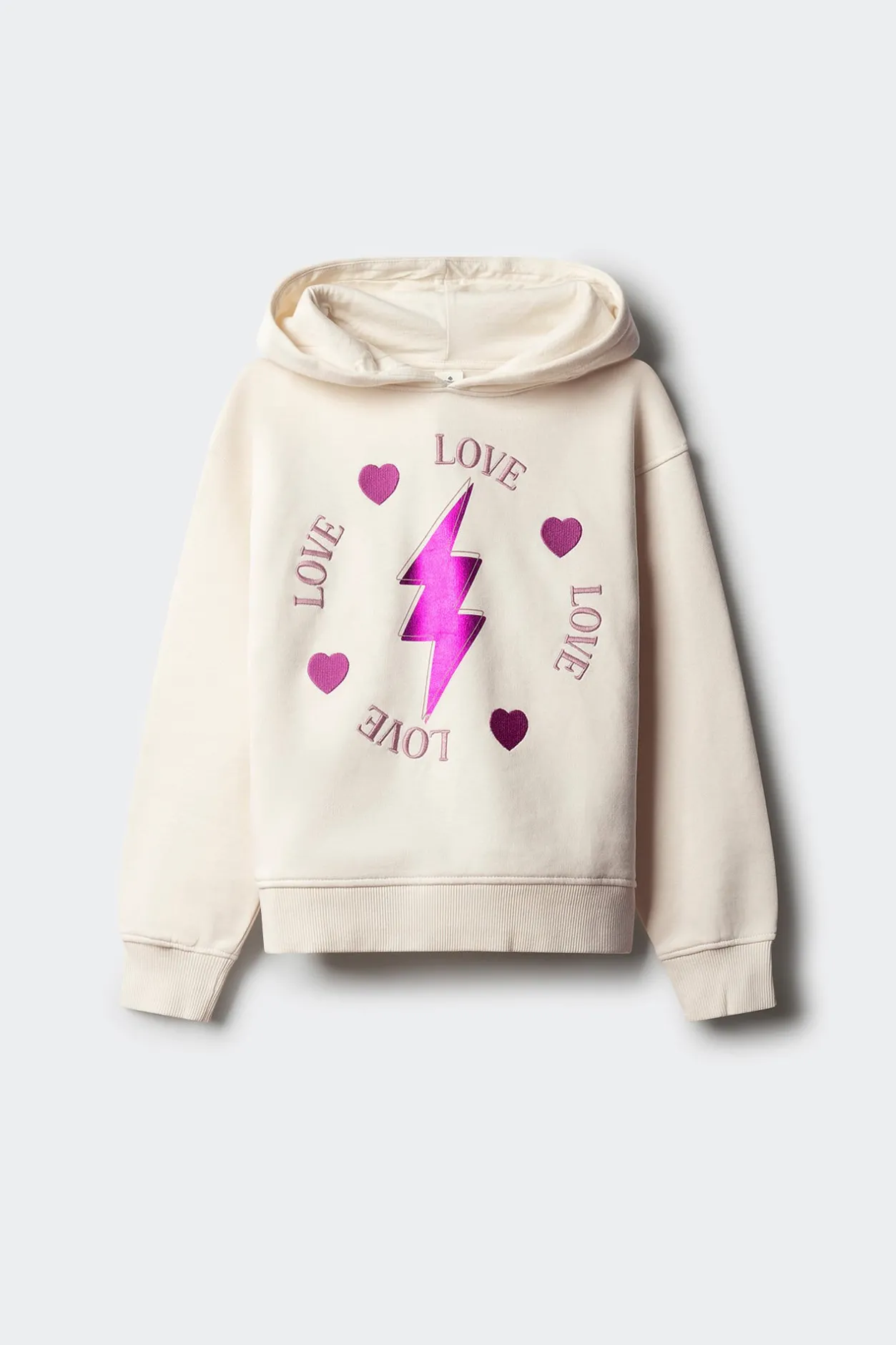 Springfield Kids Sudadera rayo niña. blanco Sale