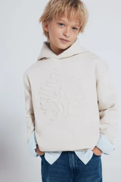 Springfield Kids Sudadera árbol con capucha estampado Sale