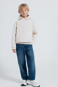 Springfield Kids Sudadera árbol con capucha estampado Sale