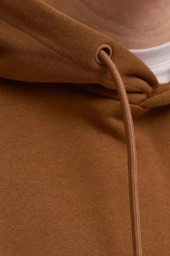 Jack & Jones Sudadera regular fit marr&oacute;n Best