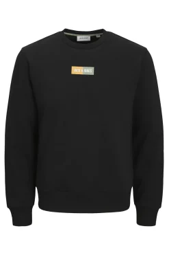 Jack & Jones Sudadera regular fit negro Sale