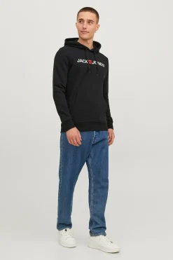 Jack & Jones Sudadera regular fit negro Best