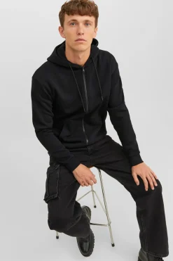 Jack & Jones Sudadera regular fit negro Online