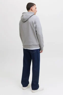 Jack & Jones Sudadera regular fit estampada gris Hot